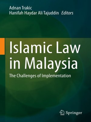 cover image of Islamic Law in Malaysia